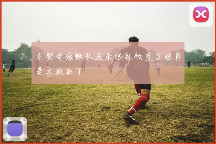 东契奇感慨队友未送礼物直言这真是太疯狂了